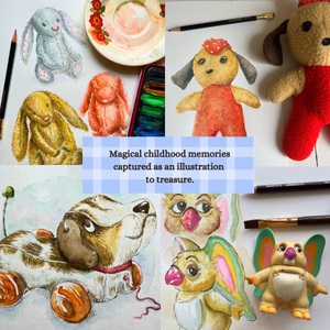 Nicolour bespokeillustration watercolour